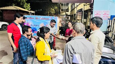 COMMUNITY DINNER ON ROTARY FOUNDATION DAY