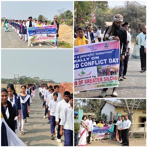 PEACE RALLY SPREADING THE MESSAGE OF HARMONY