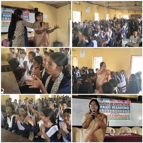 HAND WASH AWARENESS & DEMONSTRATION