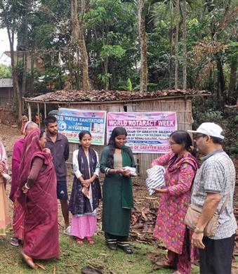 WATER SANITISATION PROGRAM, WORLD ROTARACT WEEK
