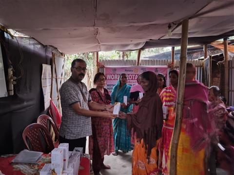 GERIATRIC HEALTH CAMP, WORLD ROTARACT WEEK