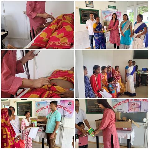 HIGH-RISK PREGNANCY CAMP AT KUMBER TEA ESTATE