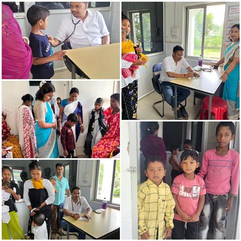 CHILD HEALTH CAMP AT KUMBER