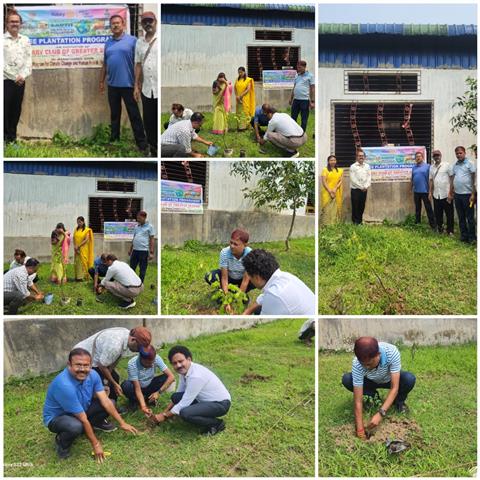 TREE PLANTATION AT BHARAT SEVA ASHRAM