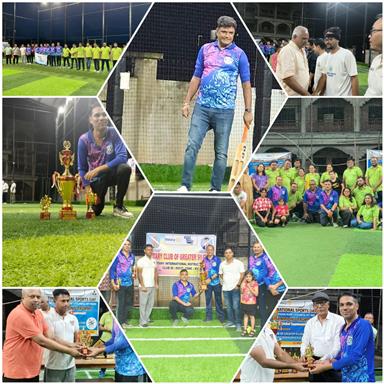 TENNIS BALL CRICKET TOURNAMENT