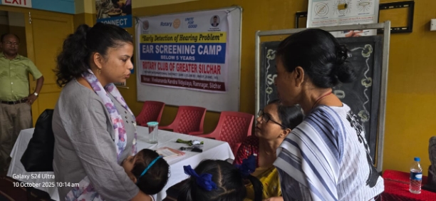 EARLY EAR SCREENING CAMP FOR UNDER-5 KIDS