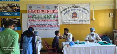 DENTAL HEALTH CAMP AT VKV, RAMNAGAR