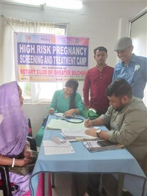 SCREENING CAMP FOR HIGH-RISK PREGNANCIES
