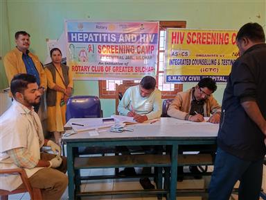 FREE HIV, HEPATITIS B & C SCREENING CAMP