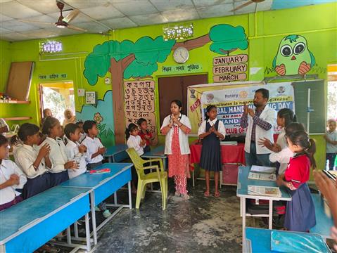 HANDWASH ARWARENESS PROGRAMME