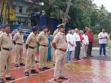 Independence day Celebration with Fire Department
