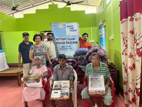 Donation to Old age Home