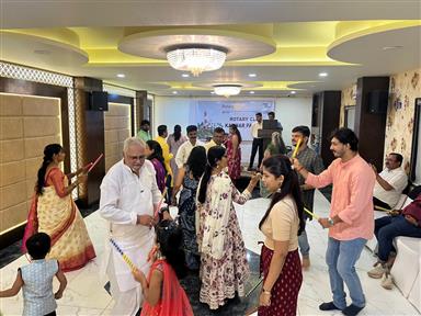 Dandiya night and family night celebration