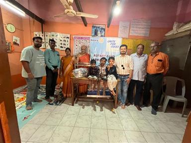 Providing Necessary items and painting of School
