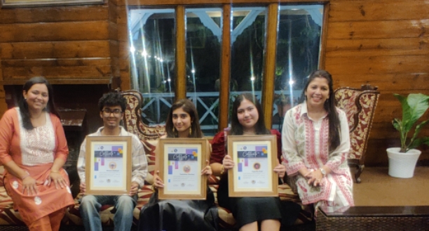Felicitation of Topper Rotarylets