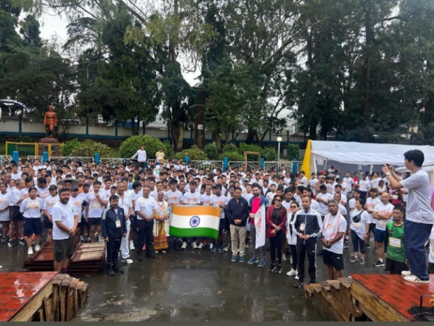 Run against drugs -Shillong Namo Yuva Run