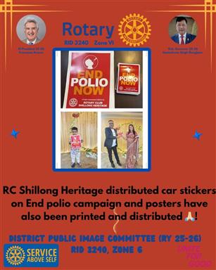 END POLIO AWARENESS CAMPAIGN