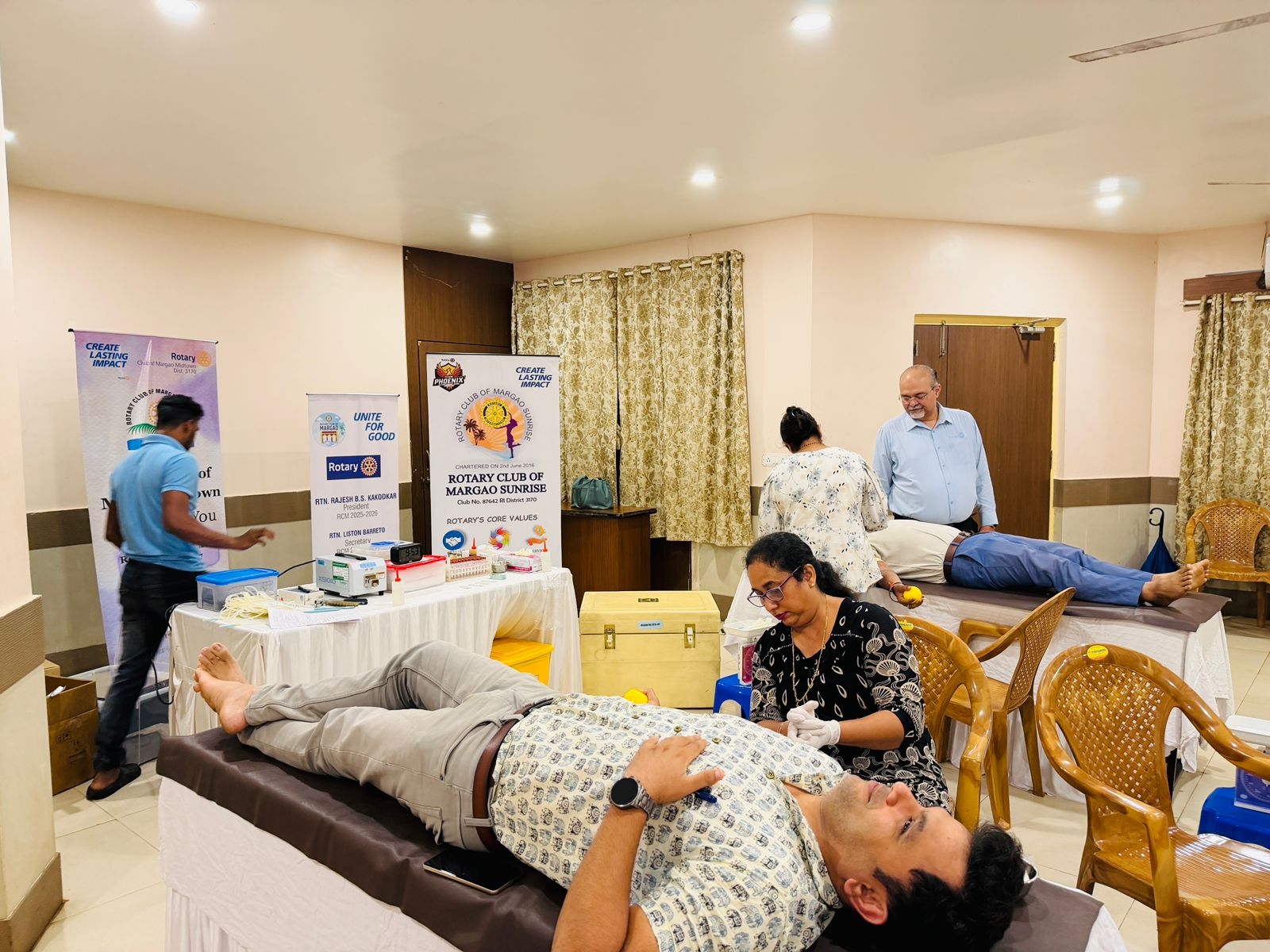 District wide blood donation camp
