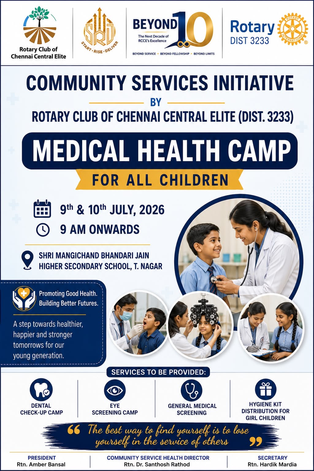MEDICAL HEALTH CAMP