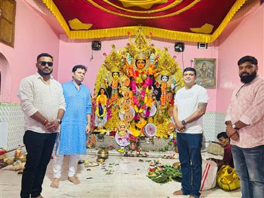 Durga Puja Saptami Celebration