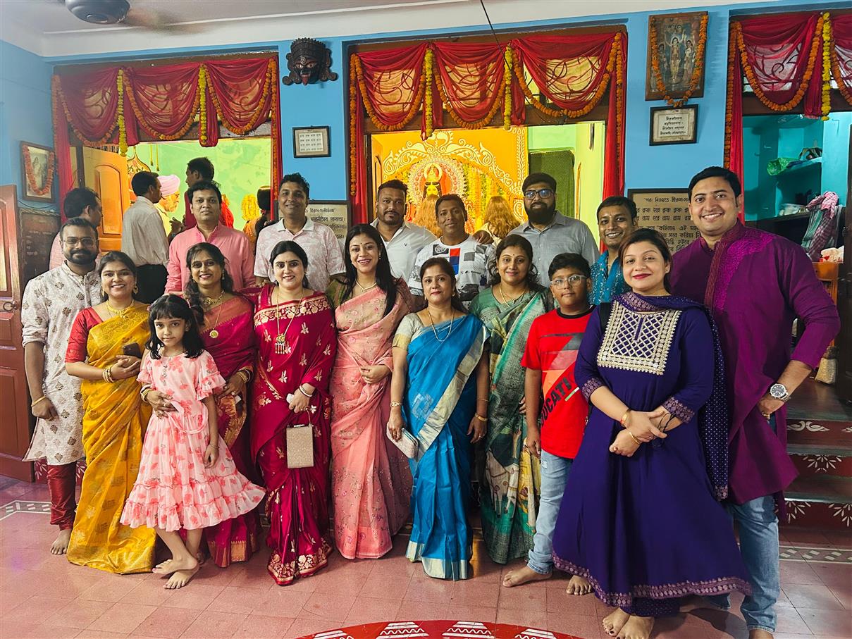 Community Lunch for Lakshmi Puja