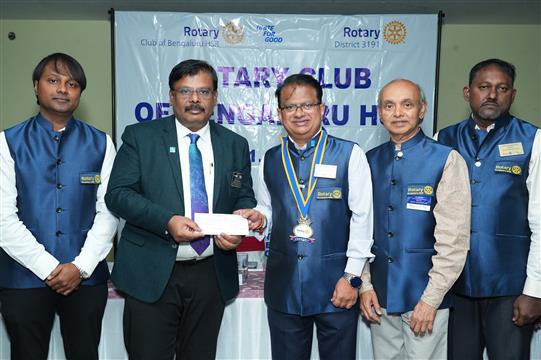 The Rotary Foundation for service projects