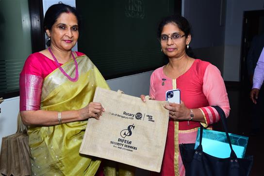 Jute Bag distribution on installation