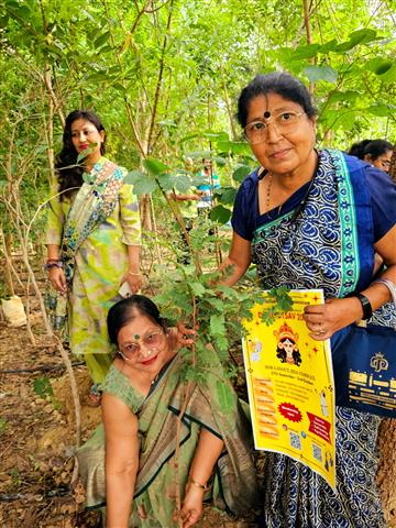 Rotary Bengaluru HSR Plantation Drive at Sundarava
