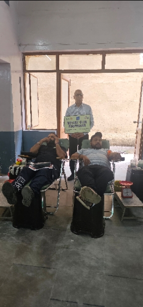 Blood donation camp