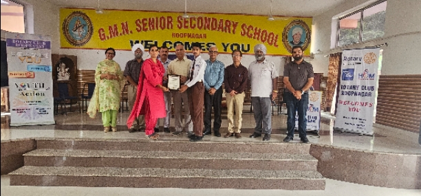 Formation of new interact club team g.m.n school