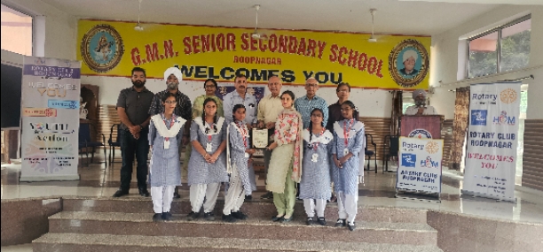 New interact club team at govt girl school