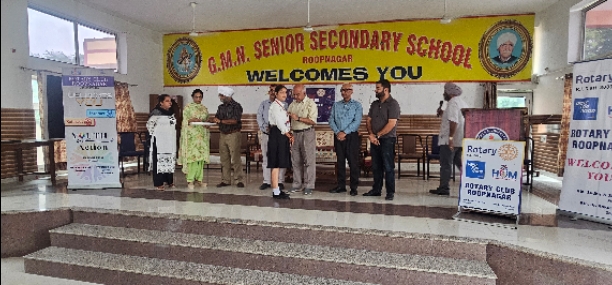 Interact club installation netaji model school