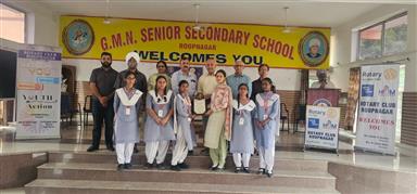 interact club installation of girls school