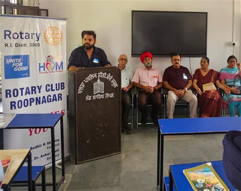 new interact club installation at jand sahib