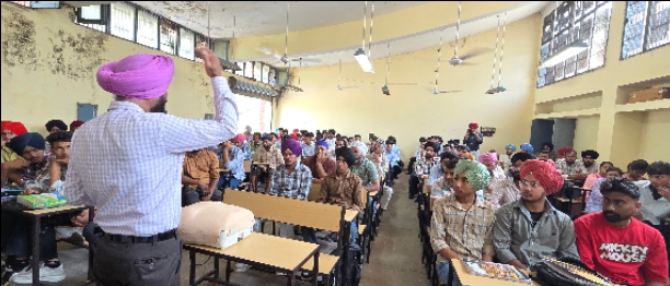 Cpr training in association with red cross