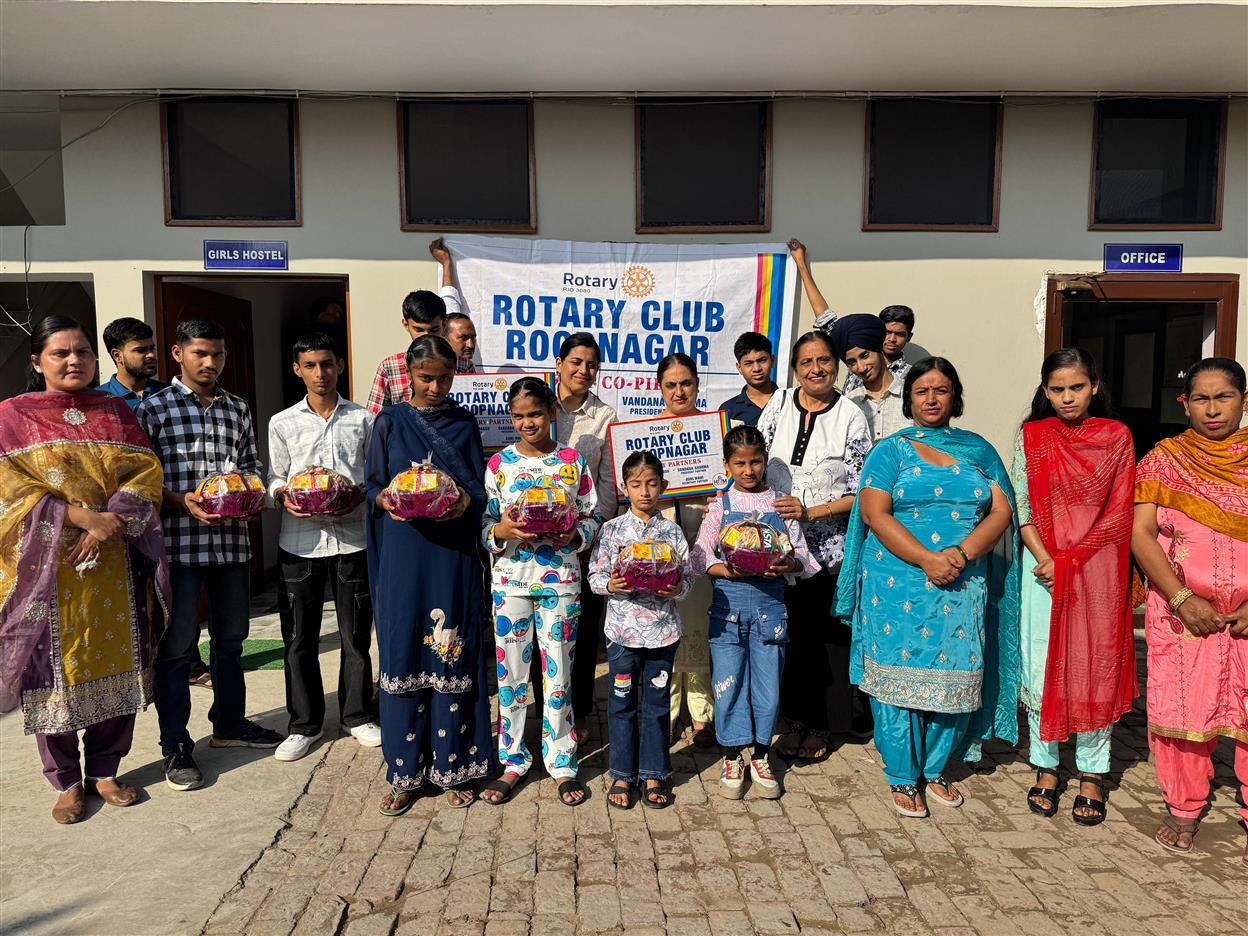 diwali celebration with deaf and dumb students