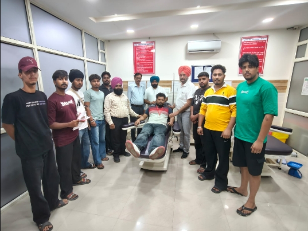Blood donation camp