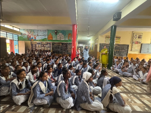 Talk on Menstrual hygiene and reproductive health