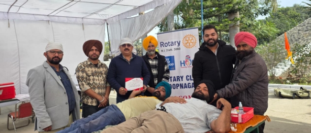 Blood donation drive