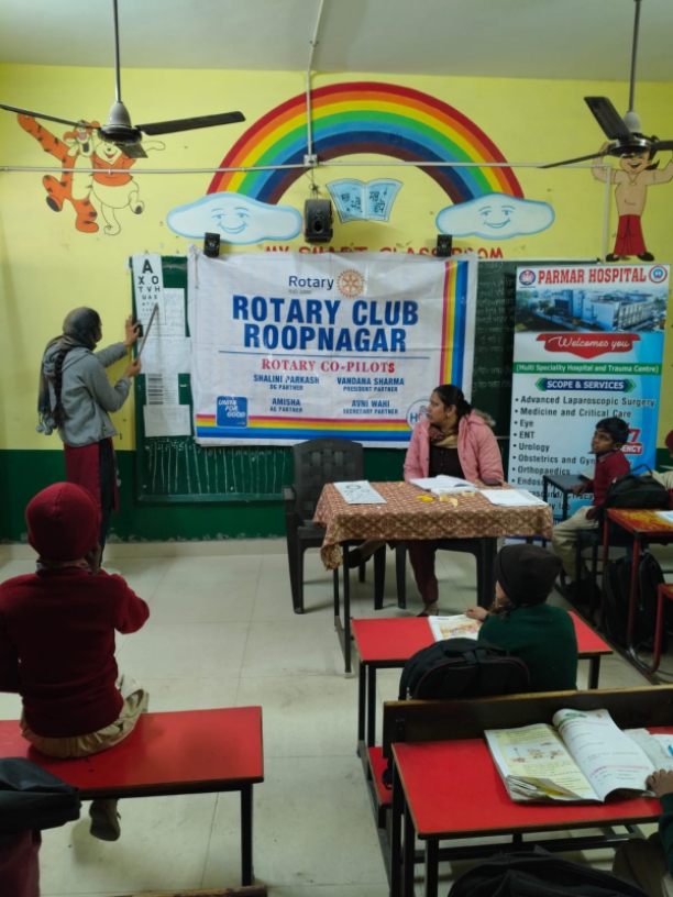 Eye check up camp