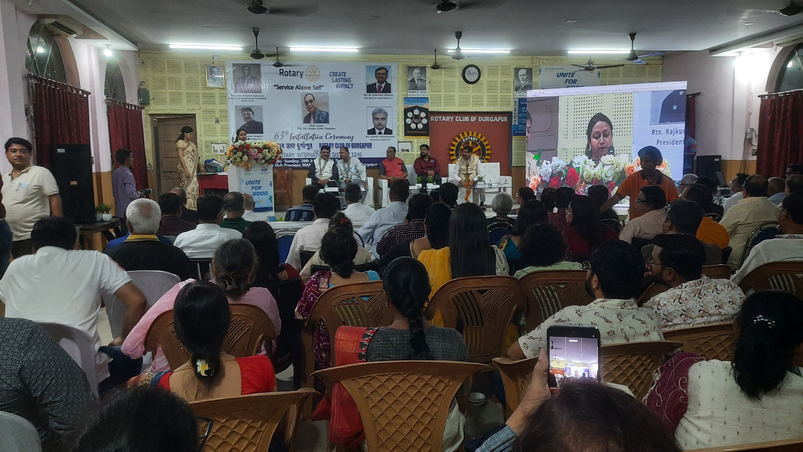 Attended Installation Ceremony of RC Durgapur
