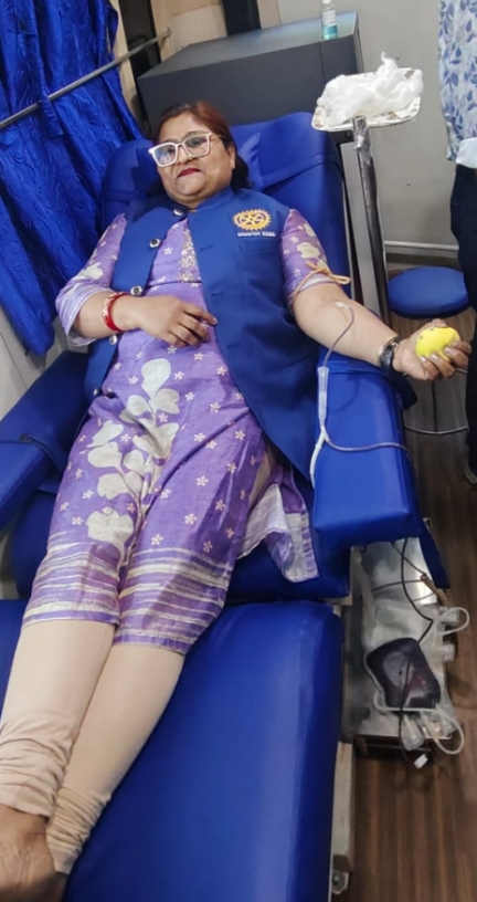 Blood donation, Thalassemia detection camp