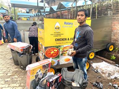 The Egg & Chicken Push Cart Distribution Programme