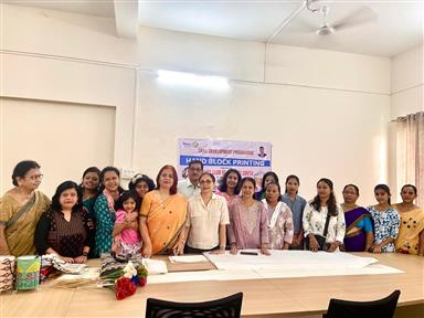 Hand Block Printing Workshop