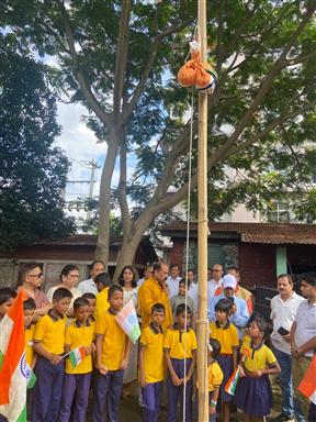 Celebrated Independence Day with a Flag Hoisting