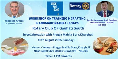 Workshop onTraining Natural soap making