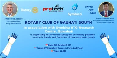 Denotation of Prosthetic hands to needy Beneficiar