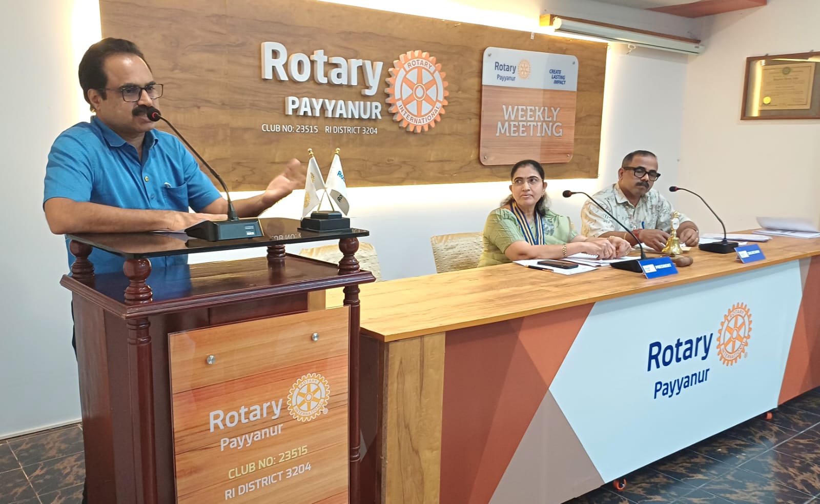 ROTARY INFORMATION TALK