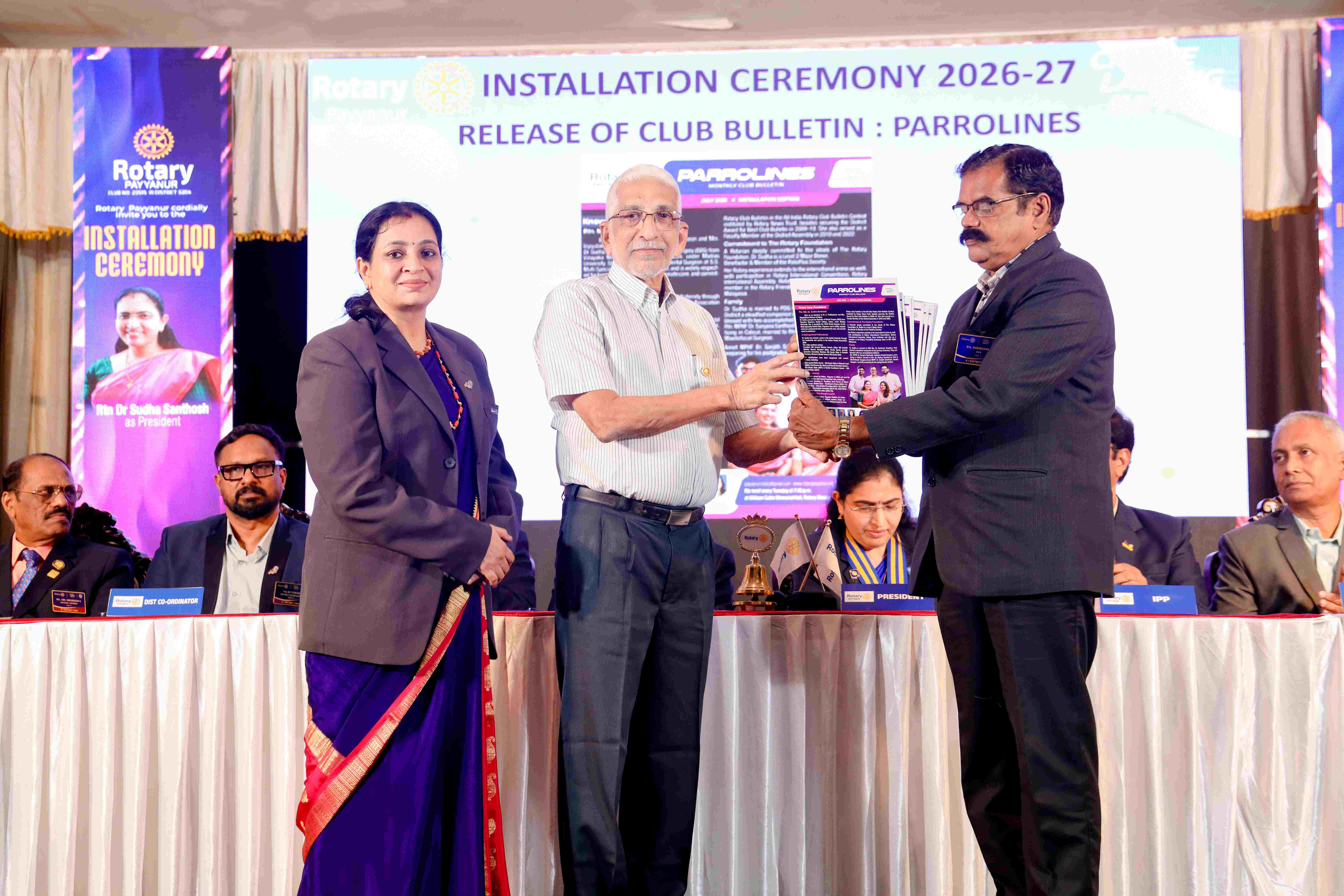 RELEASE OF CLUB BULLETIN - PARROLINES
