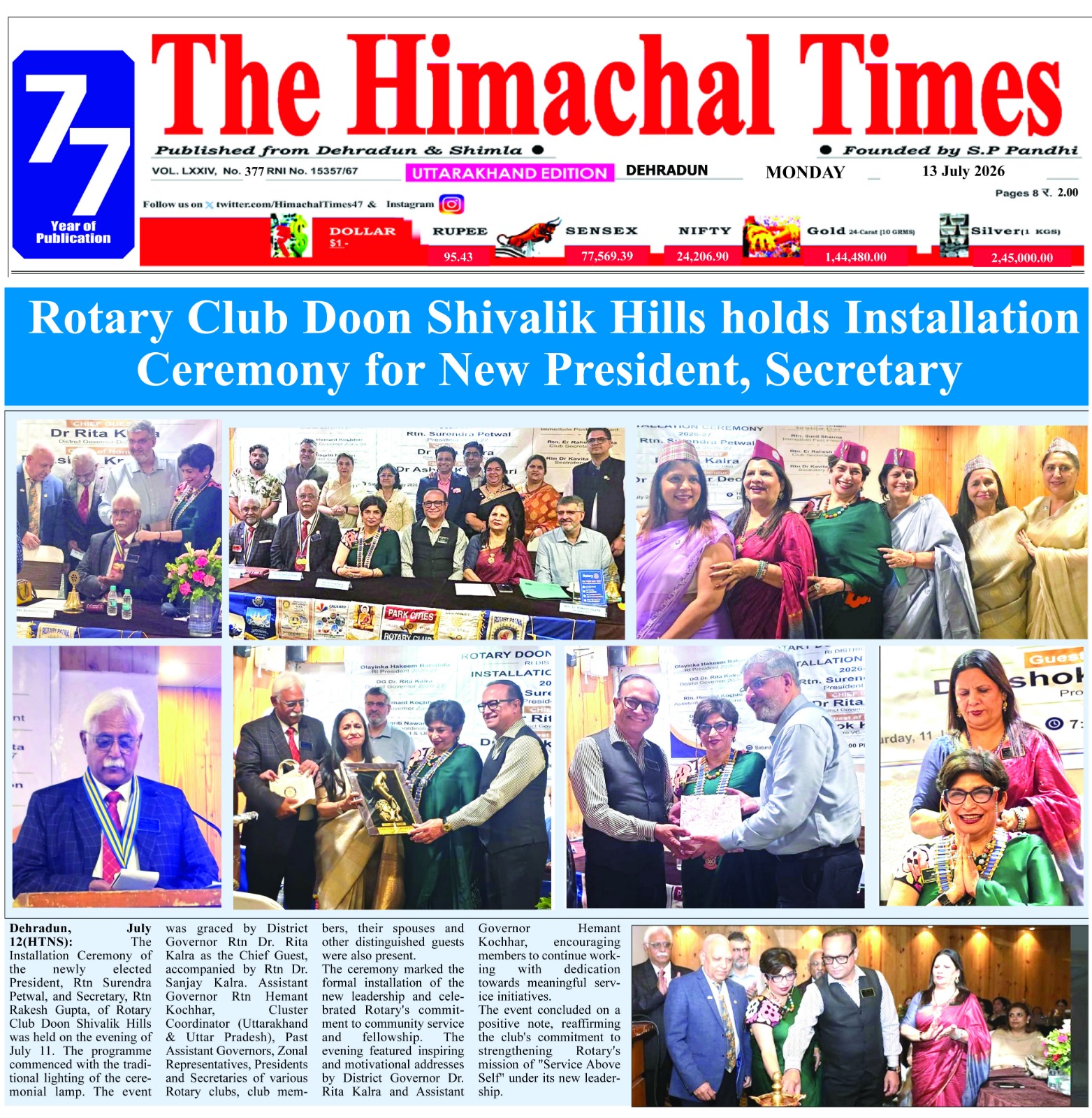 Installation Ceremony 26-27